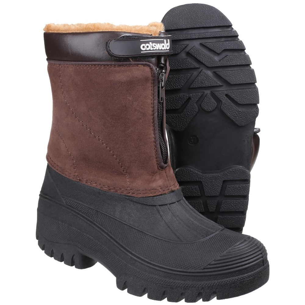 Venture Waterproof Winter Boots Brown