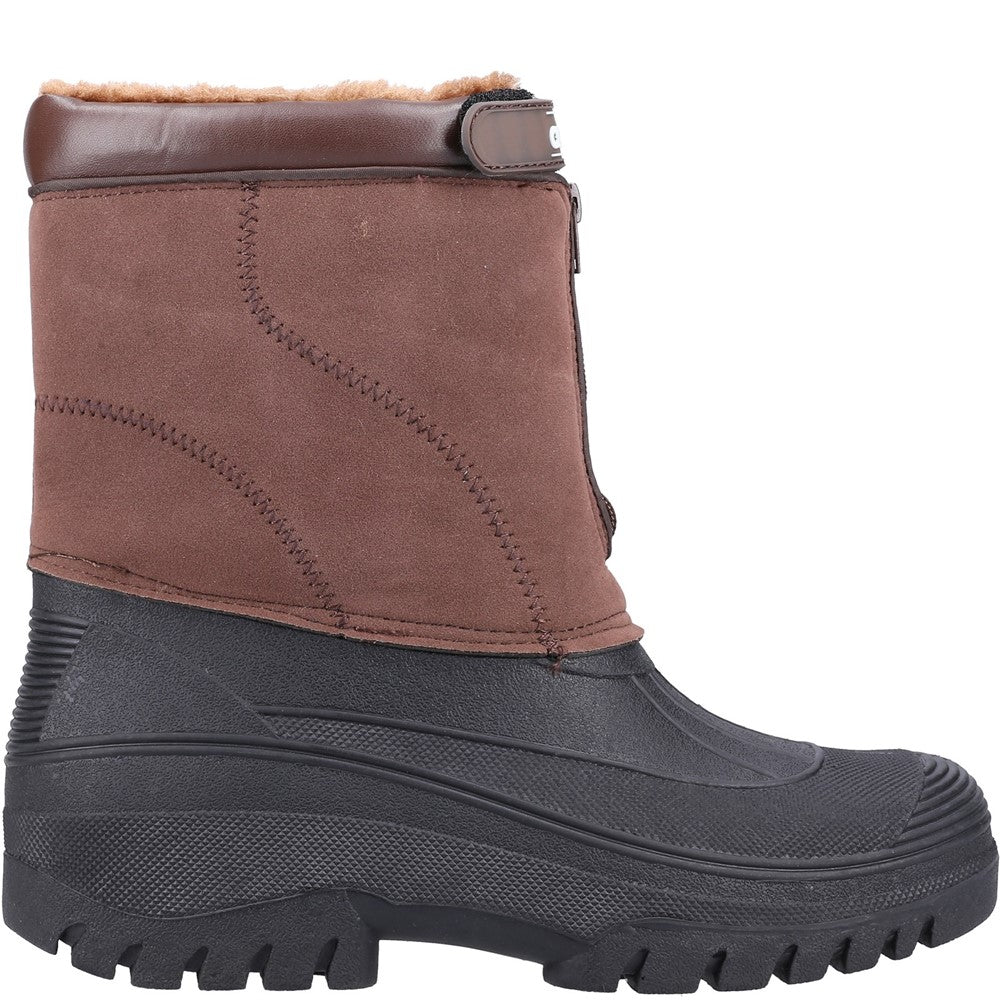 Venture Waterproof Winter Boots Brown