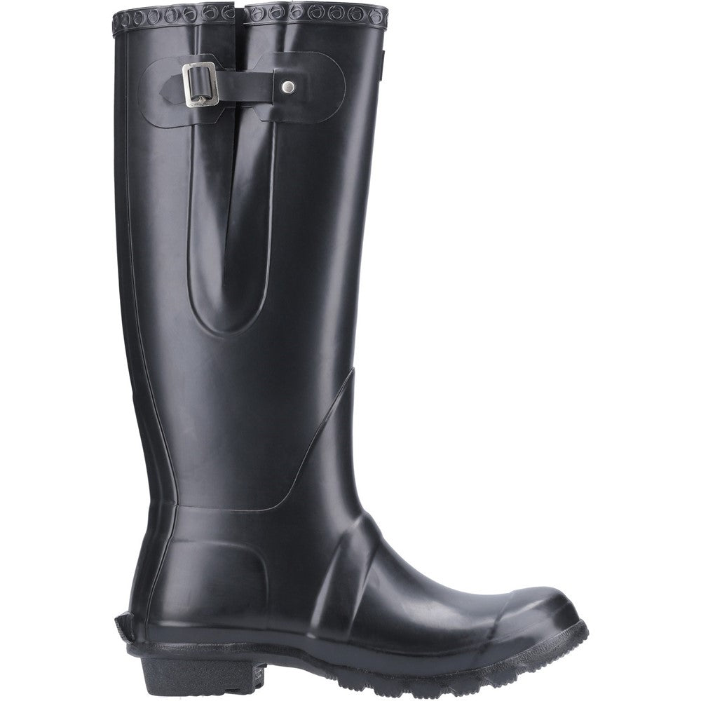 Windsor Tall Wellingtons Black