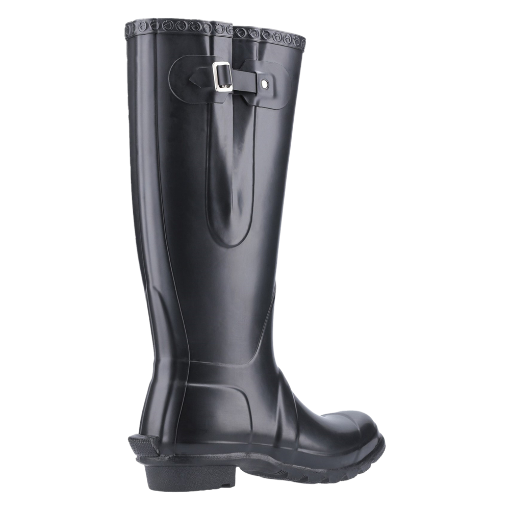 Windsor Tall Wellingtons Black