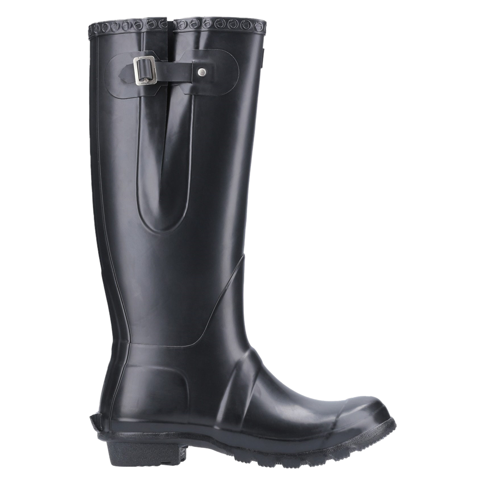 Windsor Tall Wellingtons Black