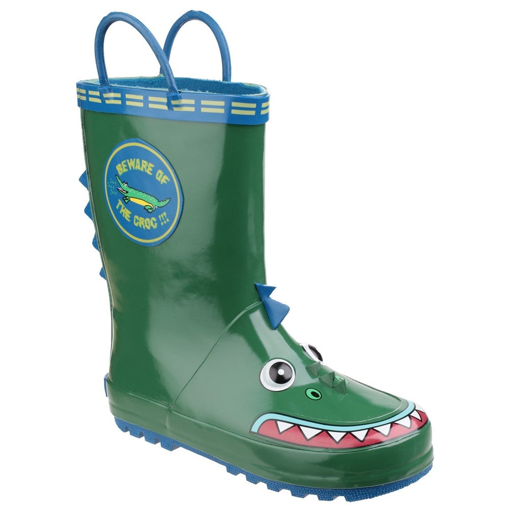 Boys croc wellies best sale