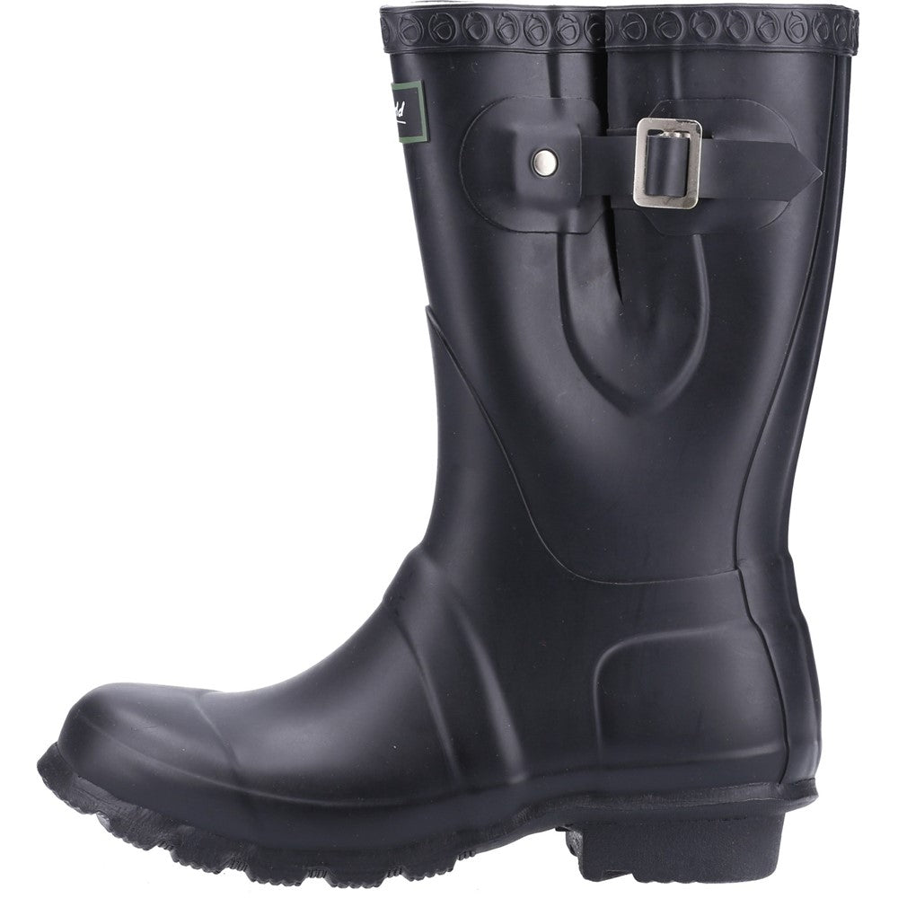 Windsor Short Wellingtons Black