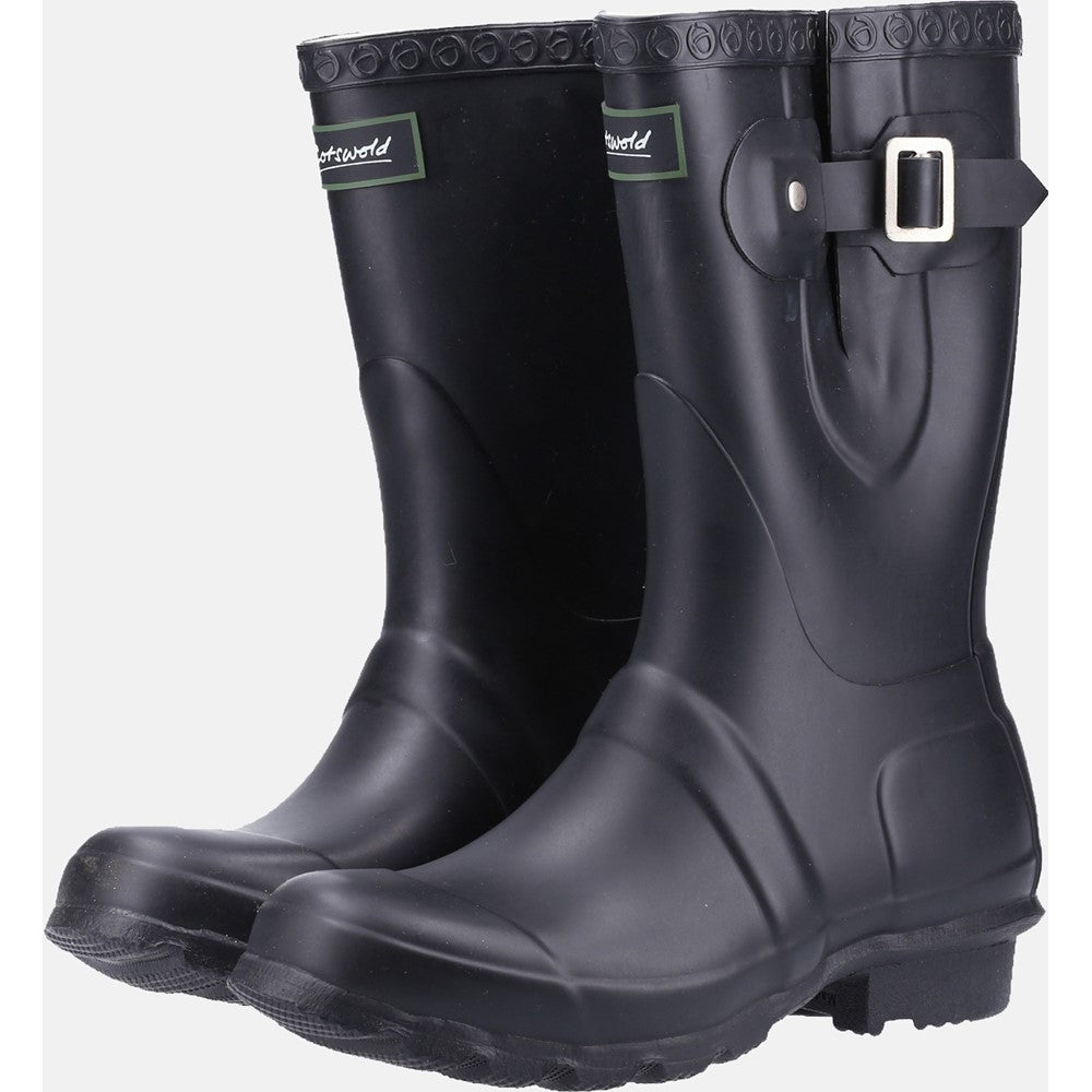 Windsor Short Wellingtons Black