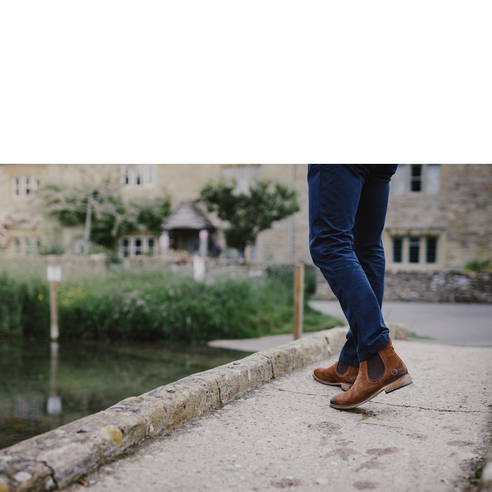 Corsham Chelsea Boots Camel Cotswold Shoes