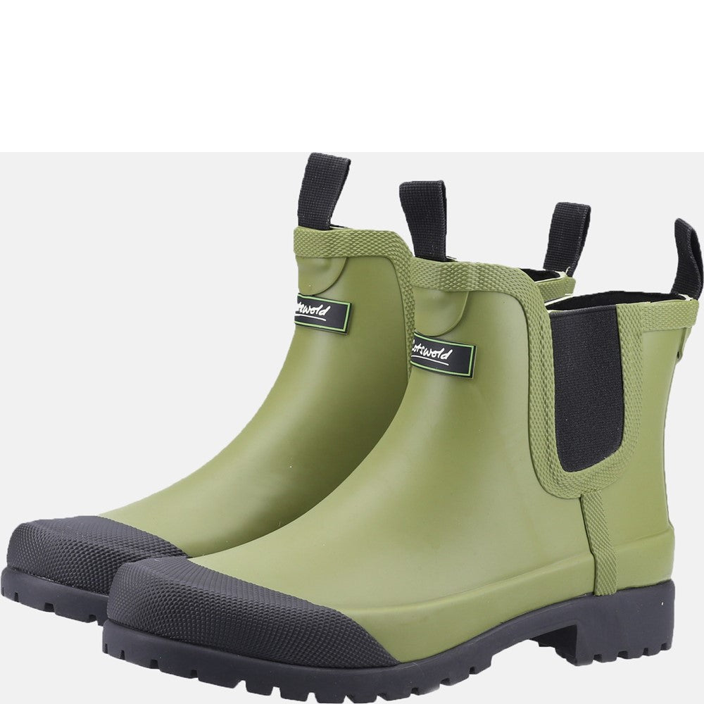 Blenheim Waterproof Ankle Boots Green