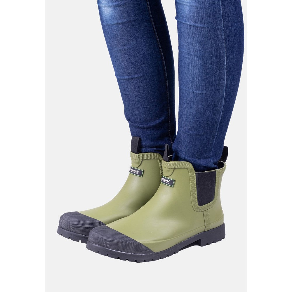 Blenheim Waterproof Ankle Boots Green Cotswold Shoes