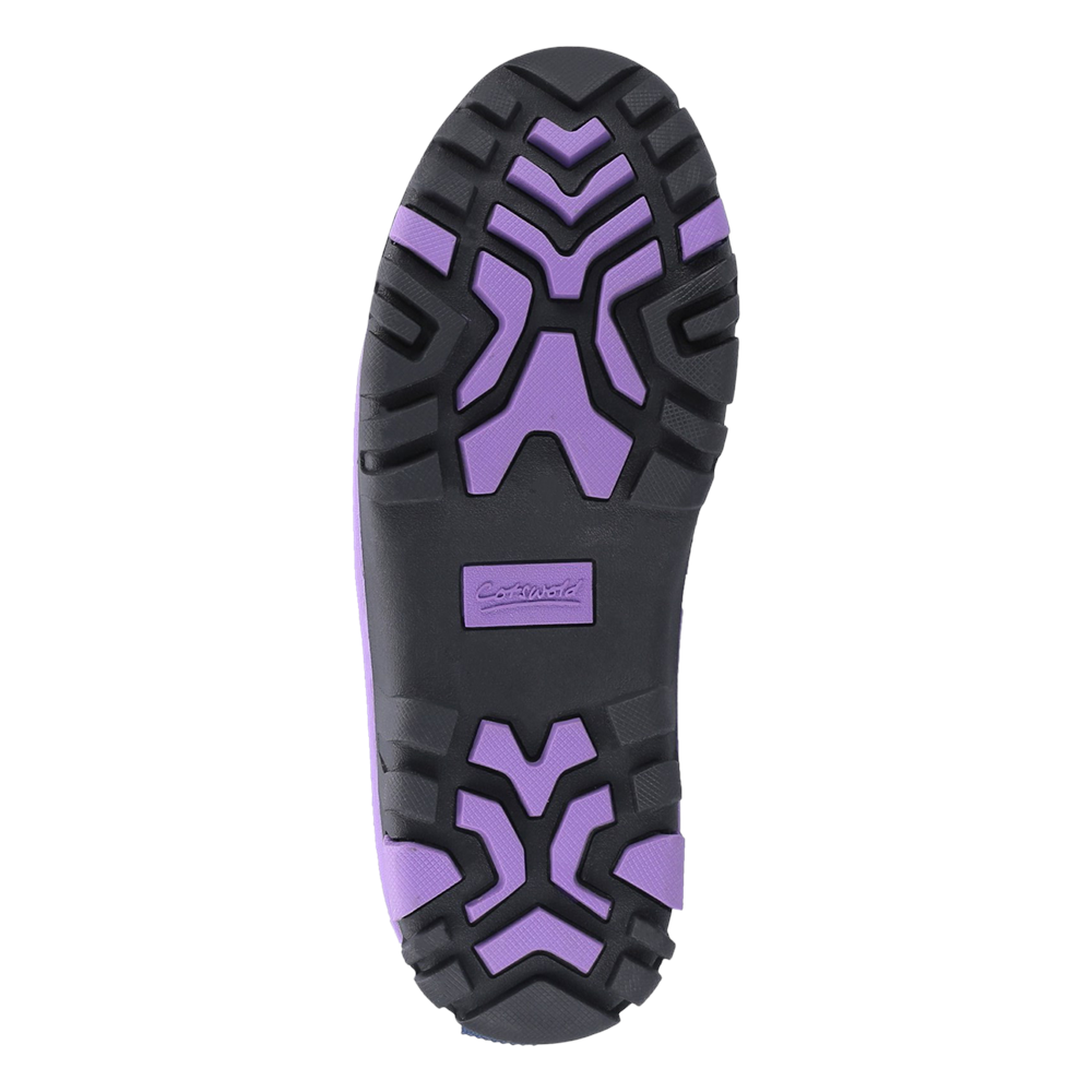 Realm Adjustable Wellingtons Blue/Purple