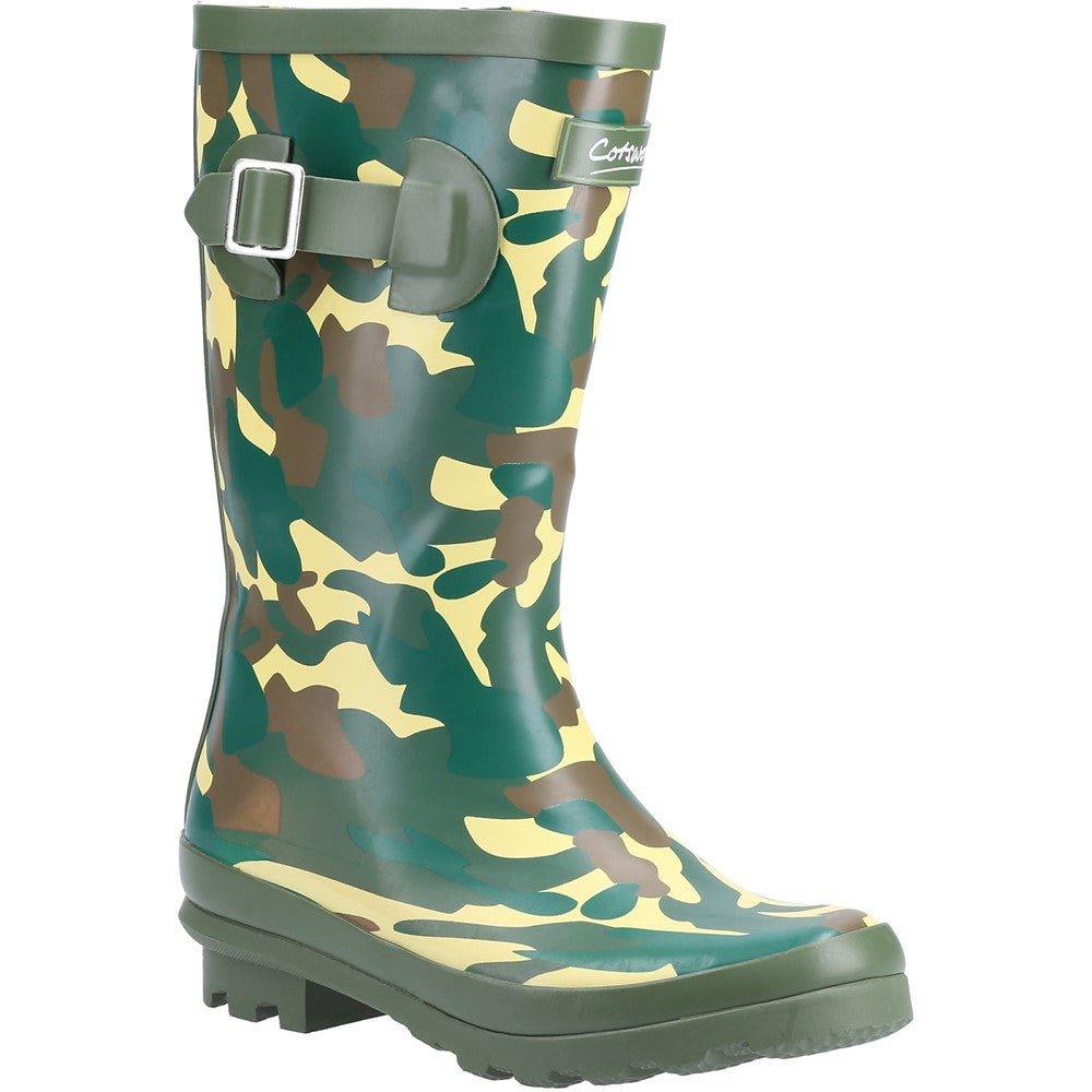 Kids Innsworth Wellingtons Boots Camo Cotswold Shoes