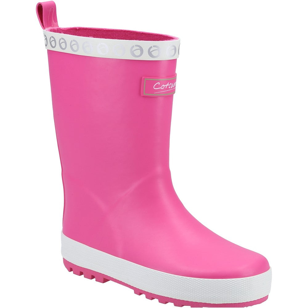 Senior Prestbury Childrens Wellingtons Pink