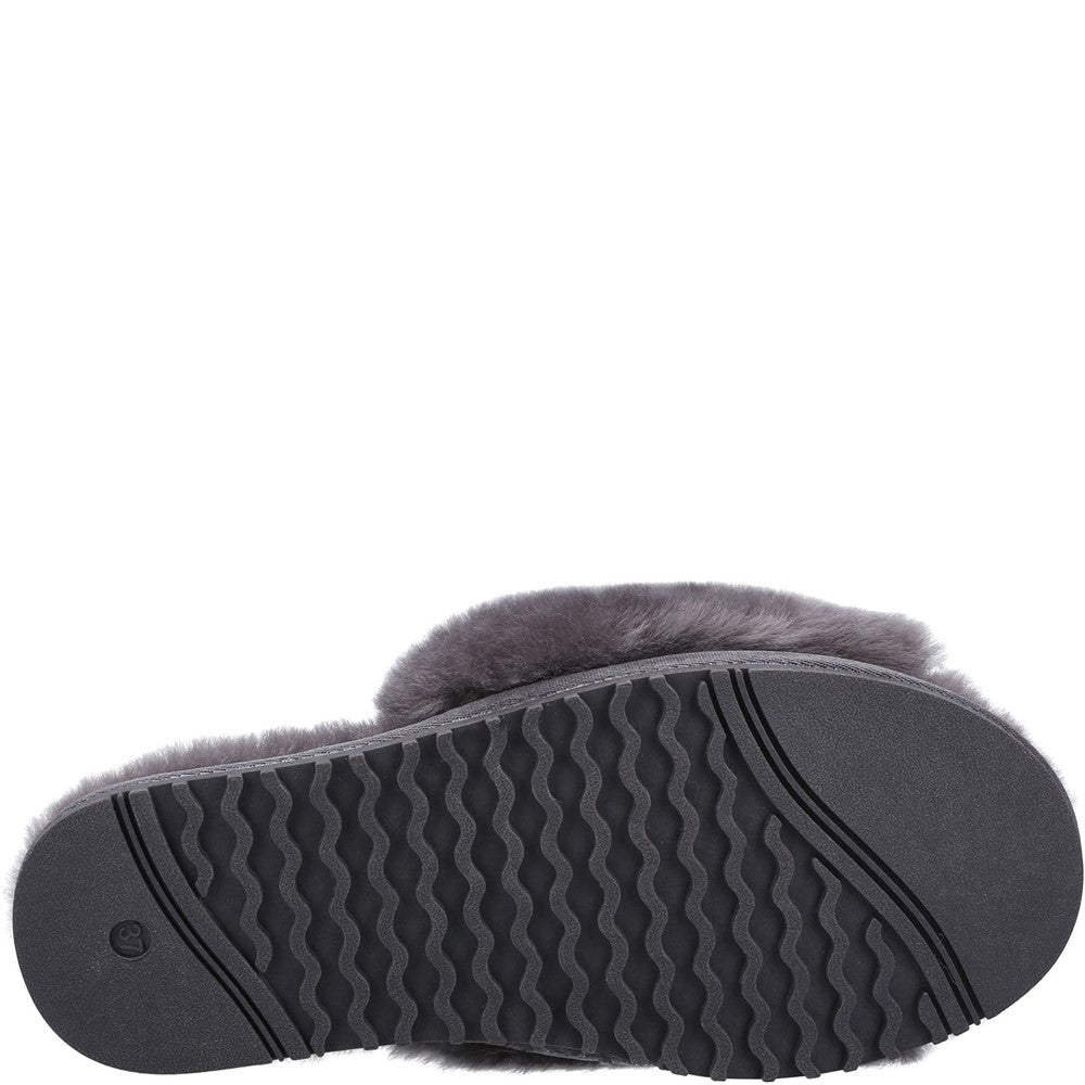 Westfield Sheepskin Mule Slippers Grey