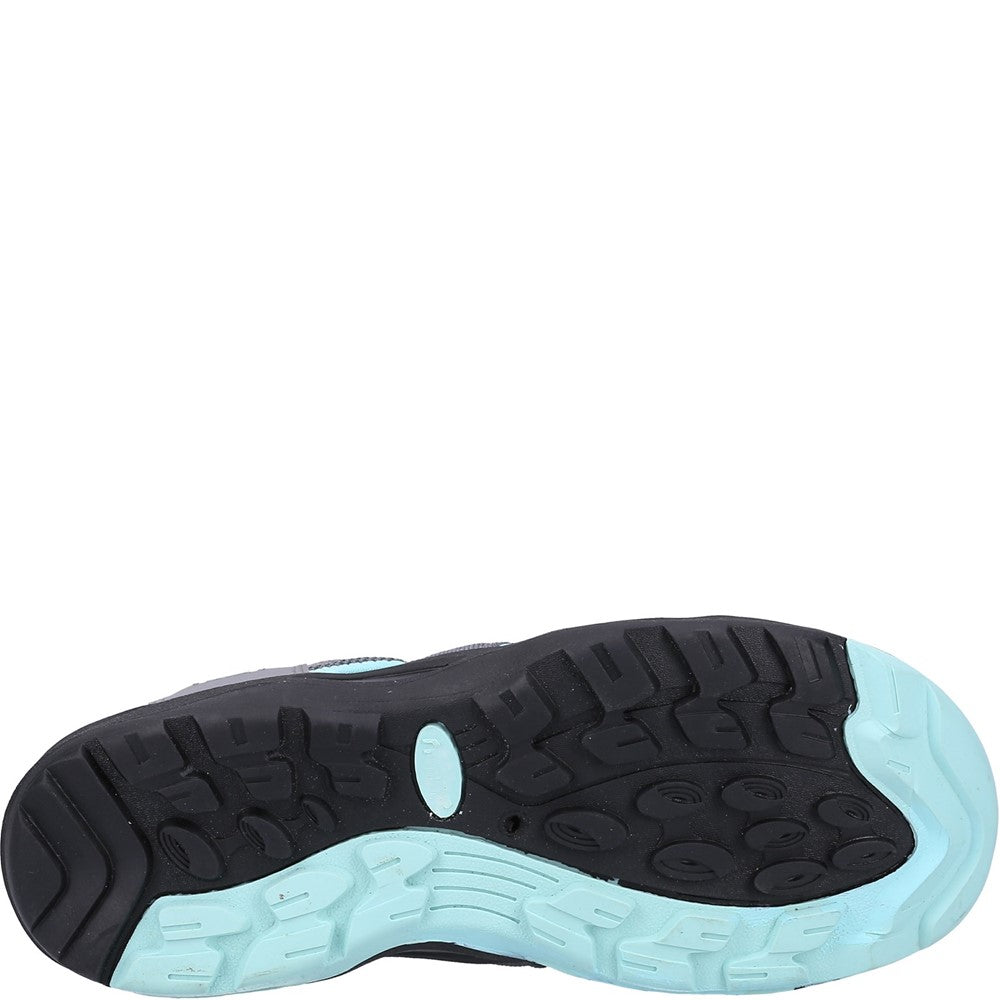 Marshfield Recycled Sandals Grey Turquoise