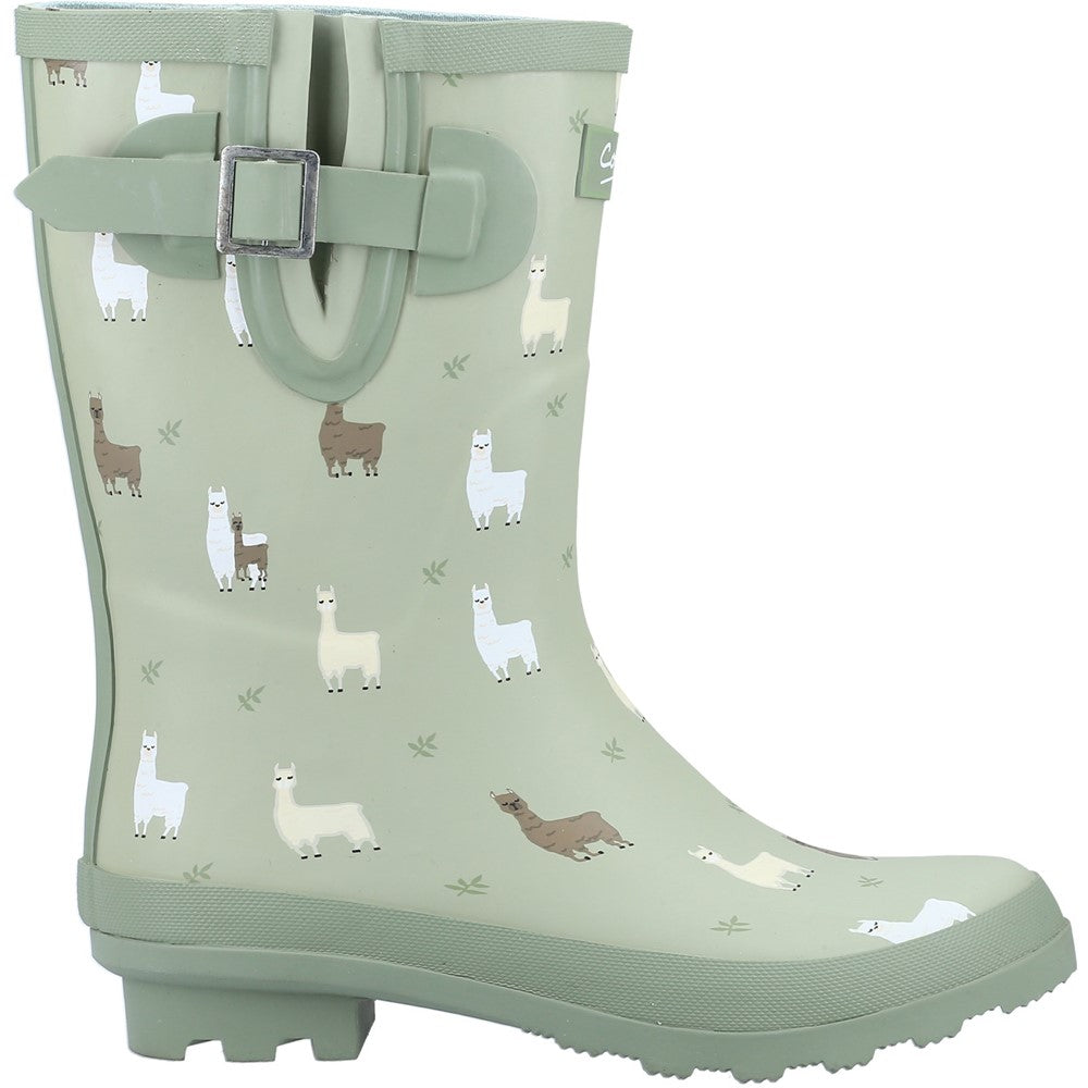 Farmyard Mid Wellingtons Alpaca