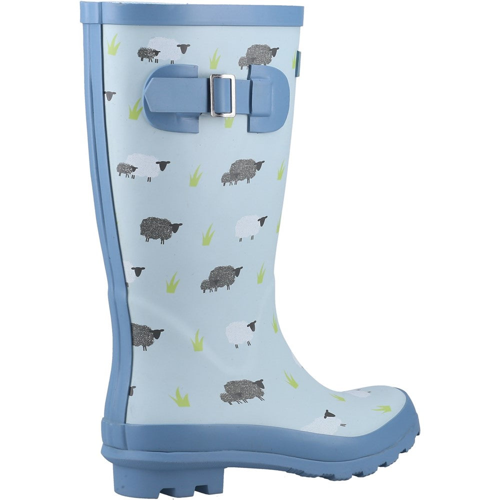 Kids Farmyard Wellingtons Sheep