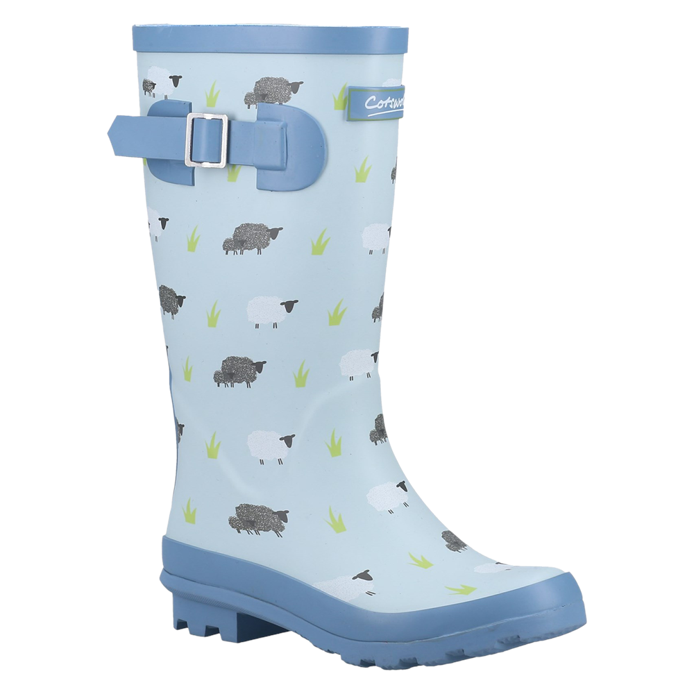 Kids Farmyard Wellingtons Sheep