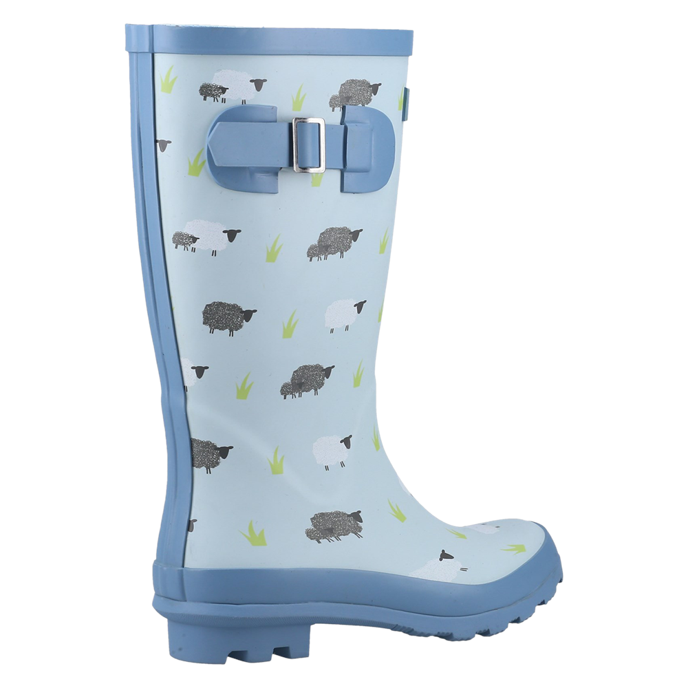 Kids Farmyard Wellingtons Sheep