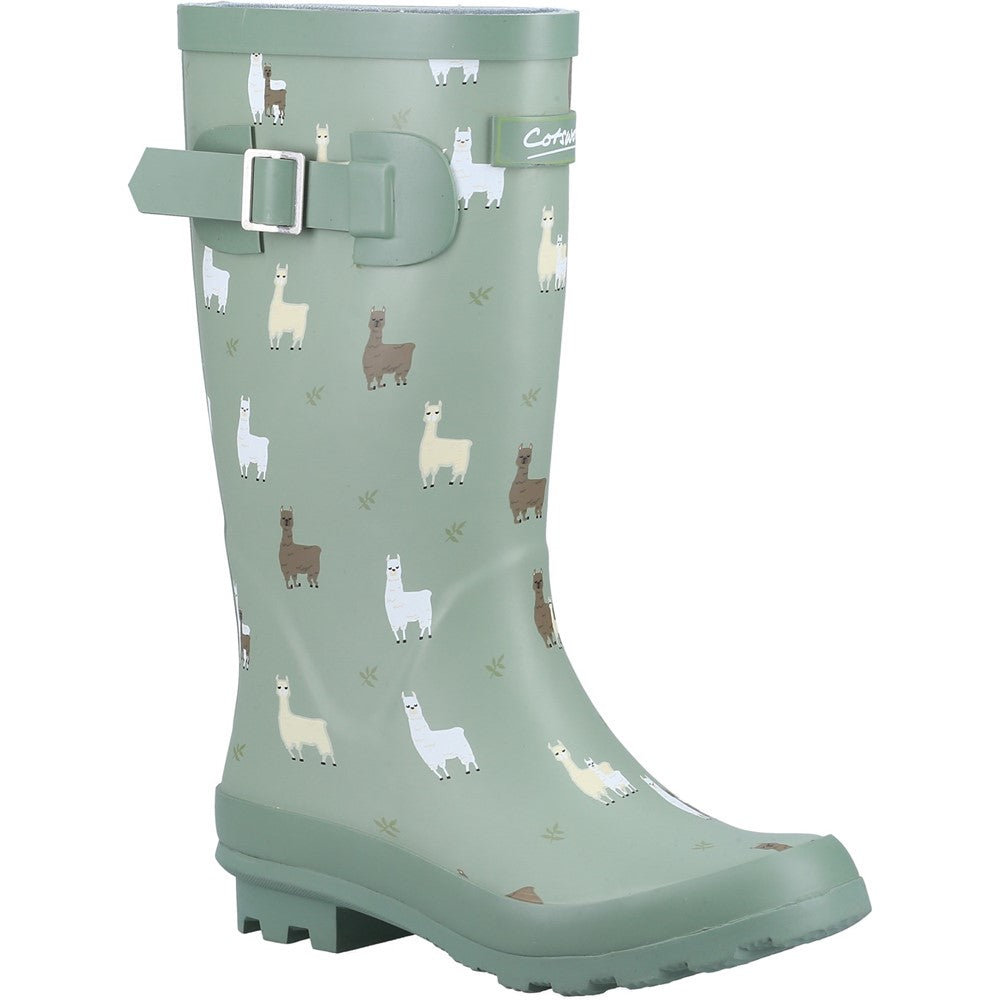 Kids Farmyard Wellingtons Alpaca