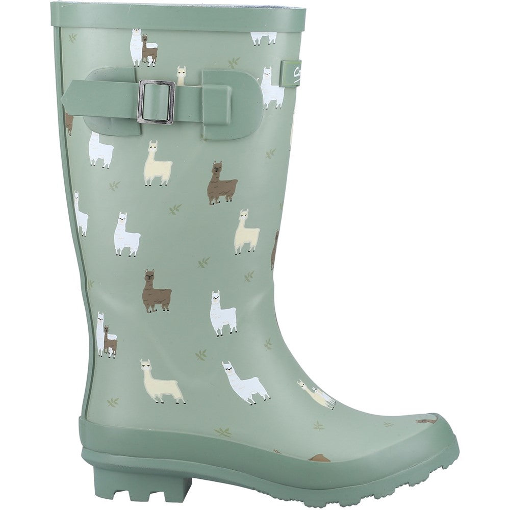 Kids Farmyard Wellingtons Alpaca