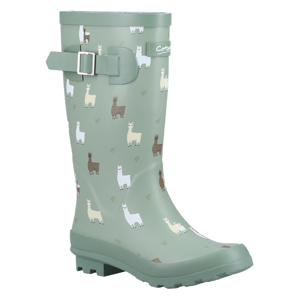 Kids Farmyard Wellingtons Alpaca