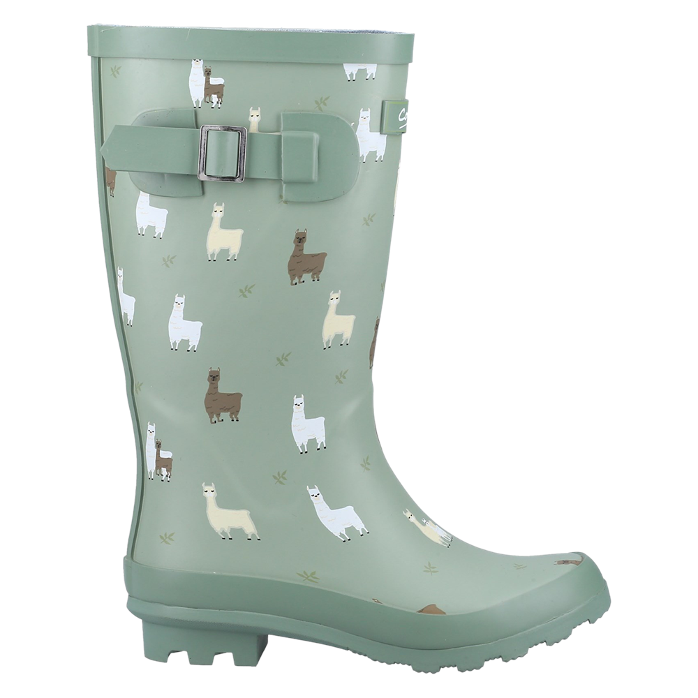 Kids Farmyard Wellingtons Alpaca